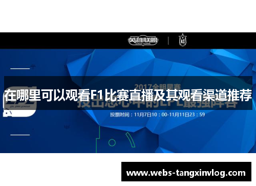 在哪里可以观看F1比赛直播及其观看渠道推荐